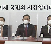 기쁨도 잠시 국민의힘 '시끌'..김종인 사퇴 후 잡음 계속