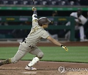 샌디에이고 김하성, 시즌 두 번째 멀티히트..시즌 타율 0.226(종합)