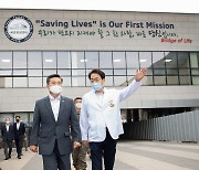 서욱 국방장관, 코로나19 4차 유행 차단 위한 특별방역점검