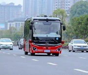 中 바이두, 자율주행 대중교통 버스 시범 운영