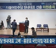 박완주 민주당 원내대표 '고배'..홍문표 국민의힘 대표 출마