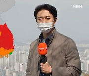 중국 최악 황사..한국은 황사비에 '흙투성이'