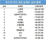 코스피 주간 개인 순매도 1위 'LG화학'