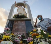 SRI LANKA 2019 EASTER SUNDAY TERROR ATTACK MONUMENT