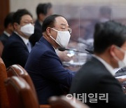 [포토]홍남기 총리 직무대행, 국무회의 모두발언