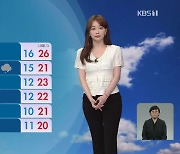 [뉴스9 날씨] 내일도 서울·대전·대구 28도 등 '초여름 더위'