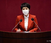 [헤럴드pic] 대정부질문하는 국민의힘  김은혜  의원