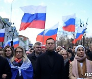 '푸틴 최대 정적' 나발니 석방 촉구시위서 1000여명 체포(상보)