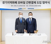 "경기지역화폐가 내 휴대폰에 쏙"..삼성과 간편결제 도입 맞손