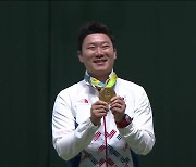 진종오, 극적 2위 '5회 연속 올림픽 태극 마크'