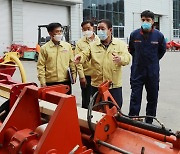 [함안소식] 조근제 군수,'농기계임대사업소'방문 점검