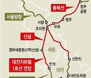 ITX 세종선 무산..대전~세종~청주공항 노선 신설