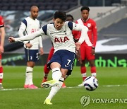 EPL 한 시즌 개인 통산 최다 15호골 기록한 손흥민