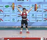 김수현, 아시아역도선수권 여자 76kg급 은메달 3개 수확