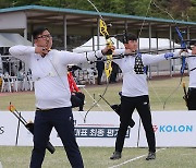 '양궁 국가대표 도쿄올림픽 출전권을 향해'