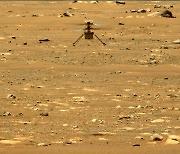 [영상] 화성 헬리콥터 2차 비행 성공 "더 높이 더 오래 날았다"