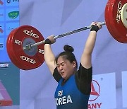 장현주, 아시아역도선수권 여자 81kg급 합계 우승