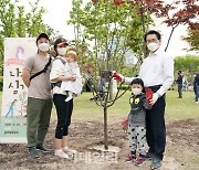 [포토] 종로구, 아기탄생 기념 나무심기