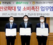 BGF리테일, 500억 전남 특산물 판로확대 업무협약