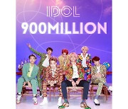 방탄소년단 'IDOL' MV 9억 뷰 돌파..통산 6번째 기록
