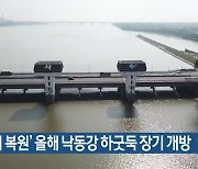 '생태계 복원' 올해 낙동강 하굿둑 장기 개방