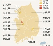 [그래픽] 전국 땅값 얼마나 올랐나