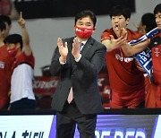 [KBL PO] '4년 만에 챔프전' 김승기 감독 "멀리 돌아온 만큼 좋은 경기 할 것"