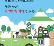 태백시, 태백산나물 마켓데이 드라이브 스루 행사 개최