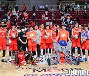 [JB화보] 전자랜드, KCC에 플레이오프 4강 4차전 94-73으로 승리