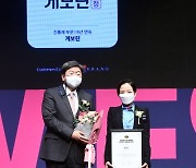 [포토] 게보린, '2021 브랜드 고객충성도 대상' 진통제 부문 수상