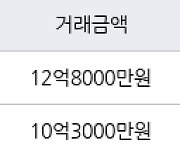 성남 야탑동 야탑장미마을현대 101㎡ 12억8000만원에 거래