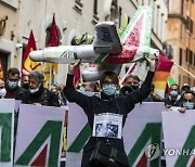 ITALY ALITALIA WORKERS PROTEST