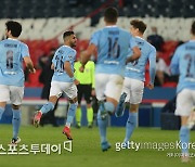 '마레즈 역전 결승골' 맨시티, PSG에 2-1 승리..UCL 결승행 청신호