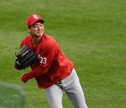 지금 김광현이 MLB 1위인 기록이 있다.. 안방에서는 무적이다