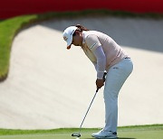 신중하게 퍼팅을 하는 박인비 프로 [LPGA HSBC 월드챔피언십]