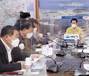 김영록 지사, 여수 유흥시설 관련 코로나 대응상황 점검
