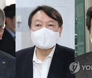 "이재명, 윤석열 다시 앞섰다"..문대통령 지지율 5%P 상승