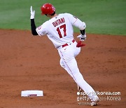 '또 쳤다' LAA 오타니, TB전에서 시즌 10호 홈런 폭발..MLB 홈런 공동 선두