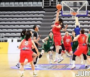 [JB포토] 단국대와 광주대의 2021 KUSF 대학농구 여자부 4강 경기 점프볼