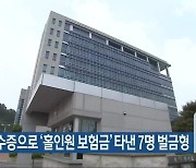 가짜 영수증으로 '홀인원 보험금' 타낸 7명 벌금형