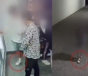 '한강 사망' 손정민씨 친구 신발 버리는 가족 CCTV