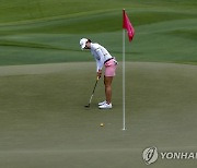 최운정, 혼다 LPGA 타일랜드 3라운드 4타 차 공동 7위