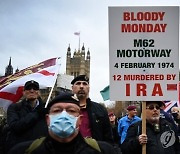 BRITAIN VETERANS PROTEST