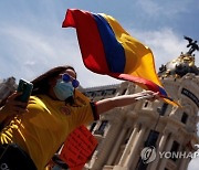 SPAIN COLOMBIA PROTESTS