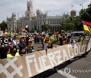 SPAIN COLOMBIA PROTESTS