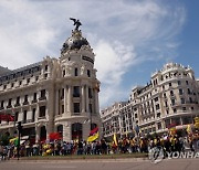 SPAIN COLOMBIA PROTESTS