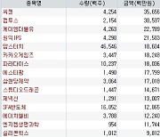 코스닥 주간 외국인 순매도 1위 '씨젠'