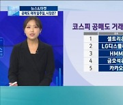 공매도 재개 일주일..주가 날개단 '한진칼'은 '끄덕없지' [뉴스&마켓]