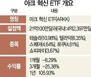 원자재 급등에  '아크혁신ETF' 추락..석달새 수익률 -25%