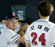 두산 '4연승 질주', 김태형 감독 "오재원이 주장 역할을 충실히 했다"[SS현장]